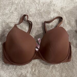 Women’s Pink Smooth T-Shirt Bra in Brown - Comfortable Everyday Support